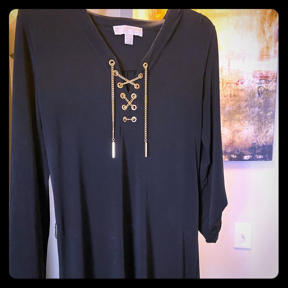 Michael Kors navy blue dress